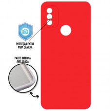 Capa Motorola Moto E20 - Cover Protector Vermelha
